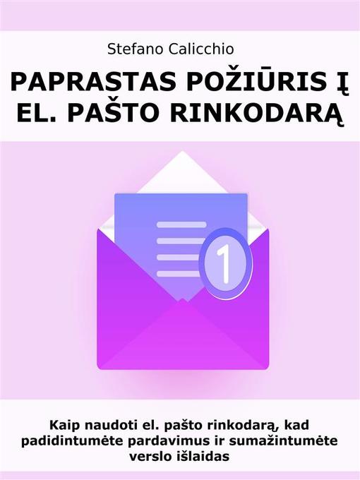 Cover image for Paprastas požiūris į el. pašto rinkodarą